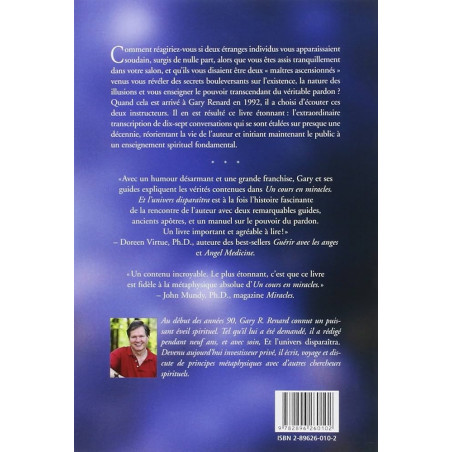Et l'univers disparaîtra