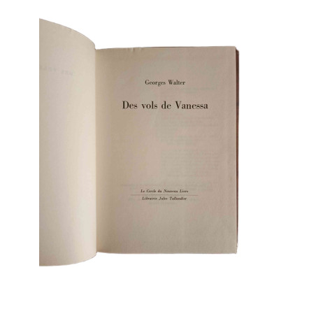 Des Vols de Vanessa - 1972