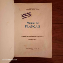Manuel de Français - 7ème année fondamentale