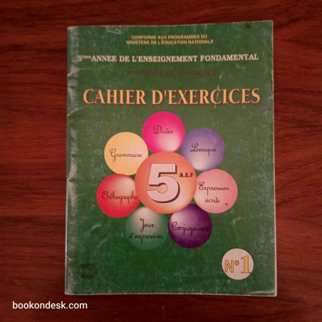 Cahiers d'exercices n1 - 5ème année de l'enseignement fondamental