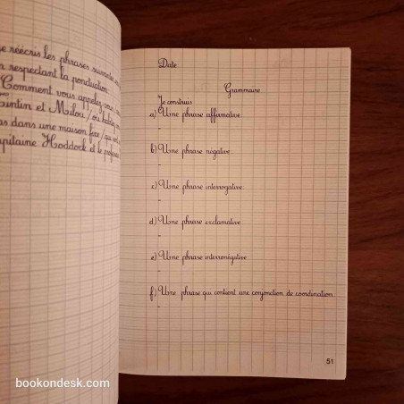 Cahiers d'exercices n1 - 5ème année de l'enseignement fondamental