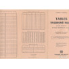 Tables Trigonométriques (valeurs naturelles) et tables numériques usuelles - Enseignement Secondaires Brevet des Collèges - 1985