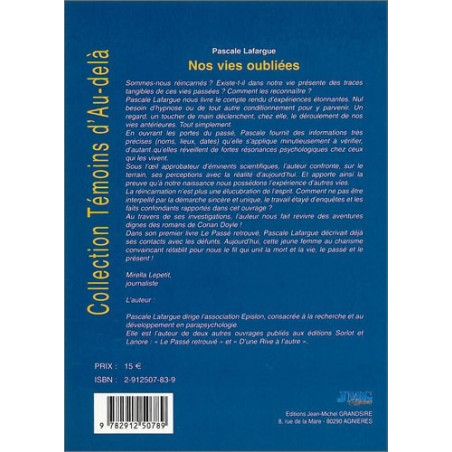 Nos vies oubliées