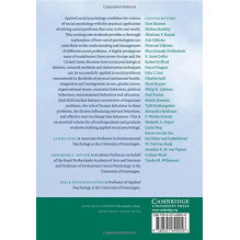Applied Social Psychology - Understanding and Managing Social Problems Linda Steg, Abraham P. Buunk & Talib Rothengatter
