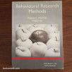 Behavioural Research Methods - Research Methods PSBE2-08