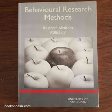 Behavioural Research Methods - Research Methods PSBE2-08