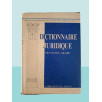 Dictionnaire Juridique Français-Arabe