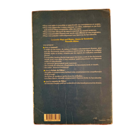 Ways and Means - Classes de Terminales
