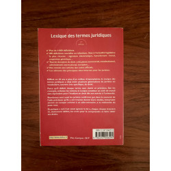 Lexique des termes juridiques