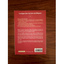 Lexique des termes juridiques