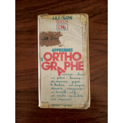 Apprendre l'orthographe CM1