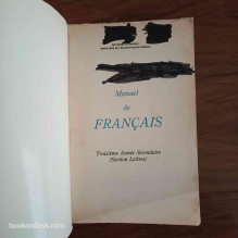 Manuel de Français 3ème Année Secondaire (Section Lettres)