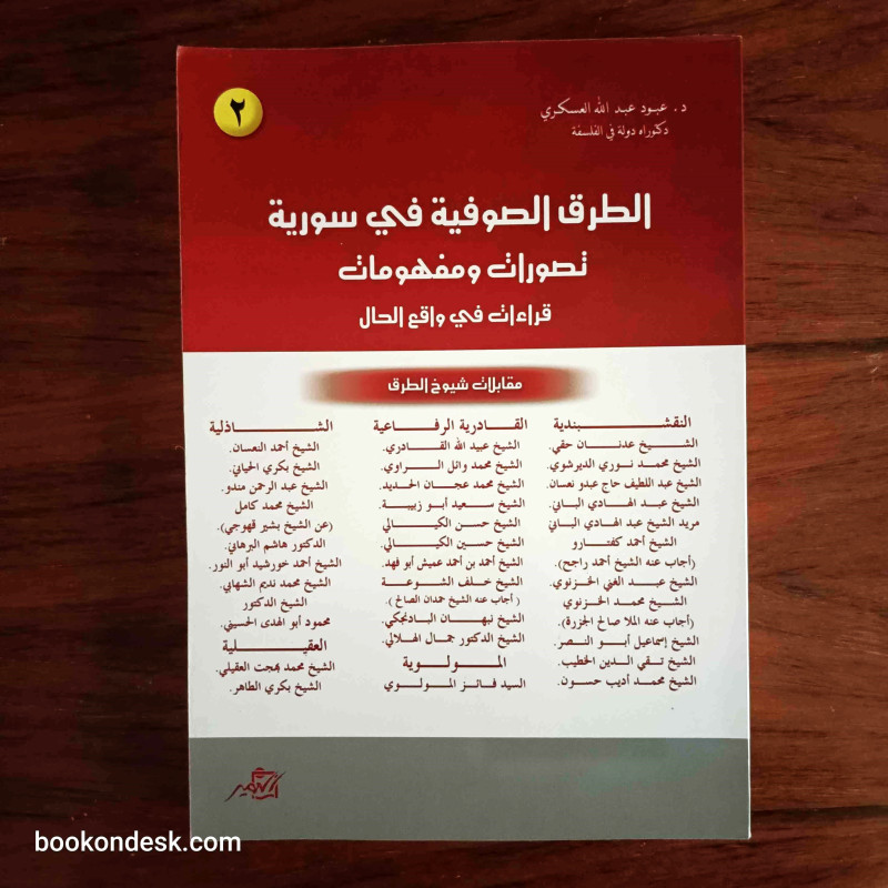 الطرق الصوفية في سورية (تصورات و مفهومات - قراءات في واقع الحال) د. عبود عبد الله العسكري