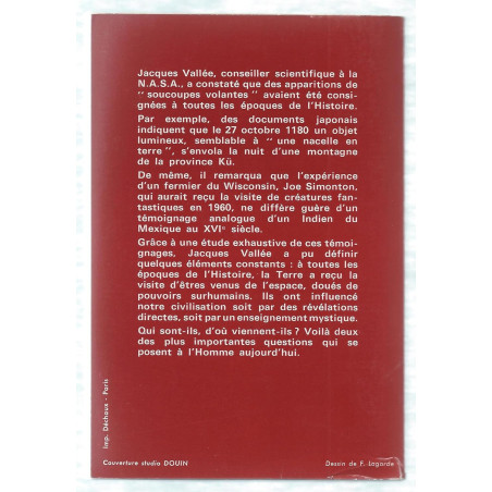 Chroniques des apparitions extra-terrestres