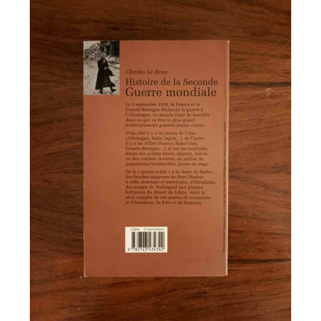 Histoire de la Seconde Guerre mondiale